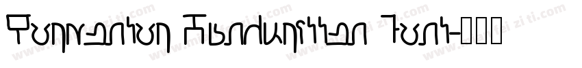 Tormentor Handwritten Font字体转换